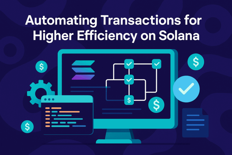 Automating Transactions for Higher Efficiency on Solana