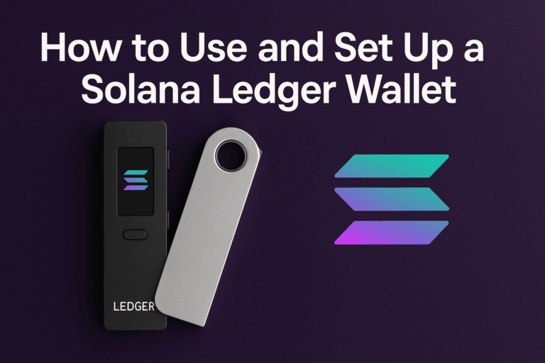 How to Use and Set Up a Solana Ledger Wallet