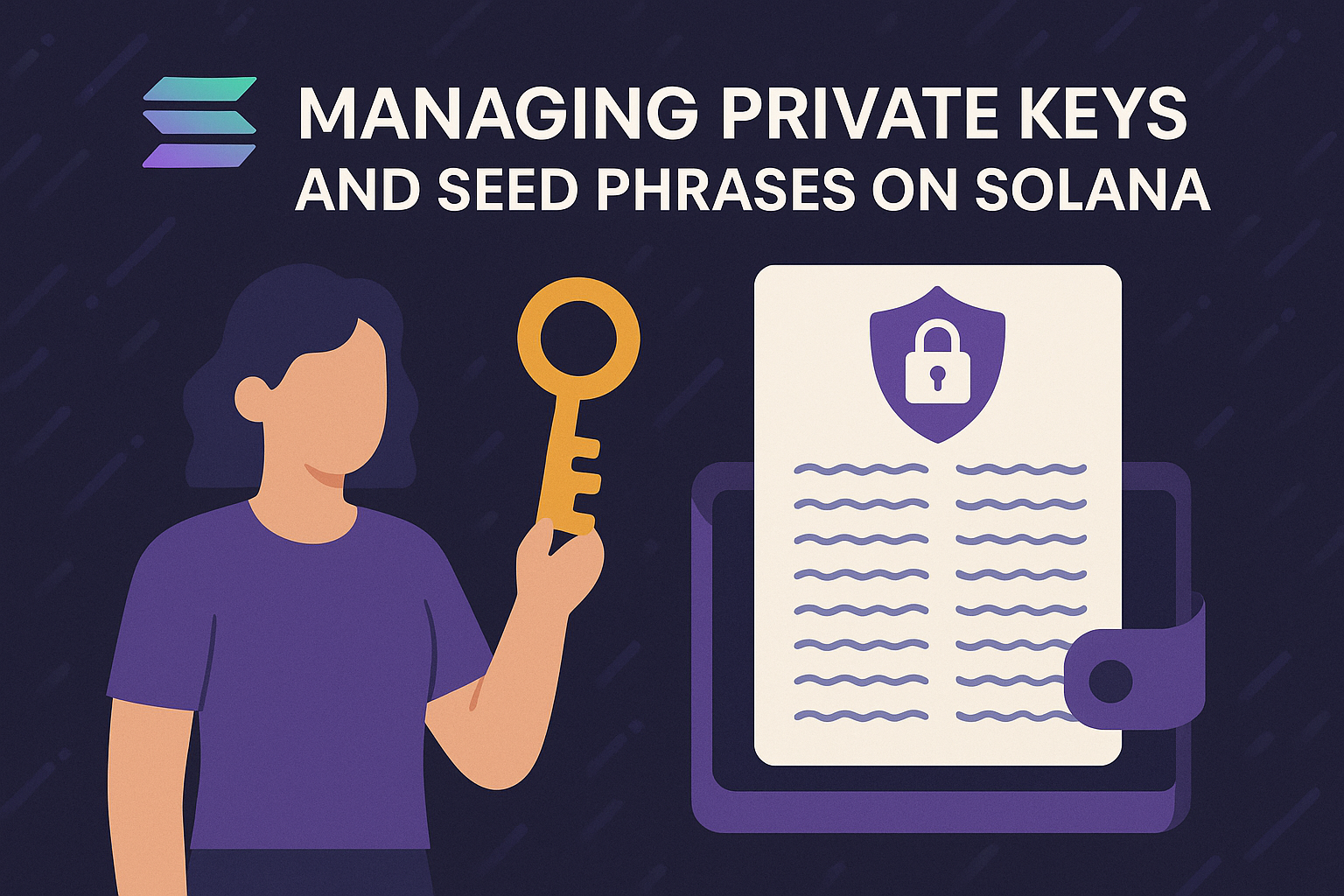 Managing Private Keys and Seed Phrases on Solana