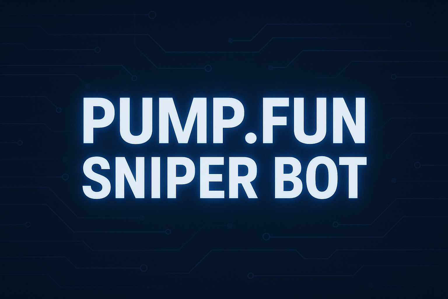 Pump.fun Sniper Bot