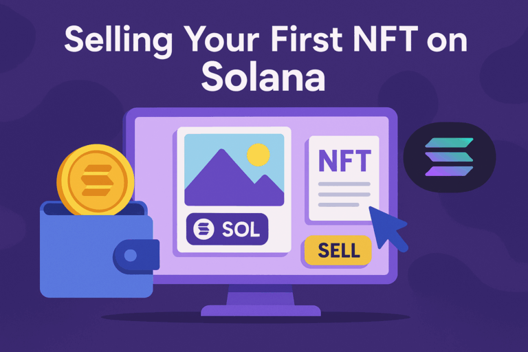 Selling Your First NFT on Solana