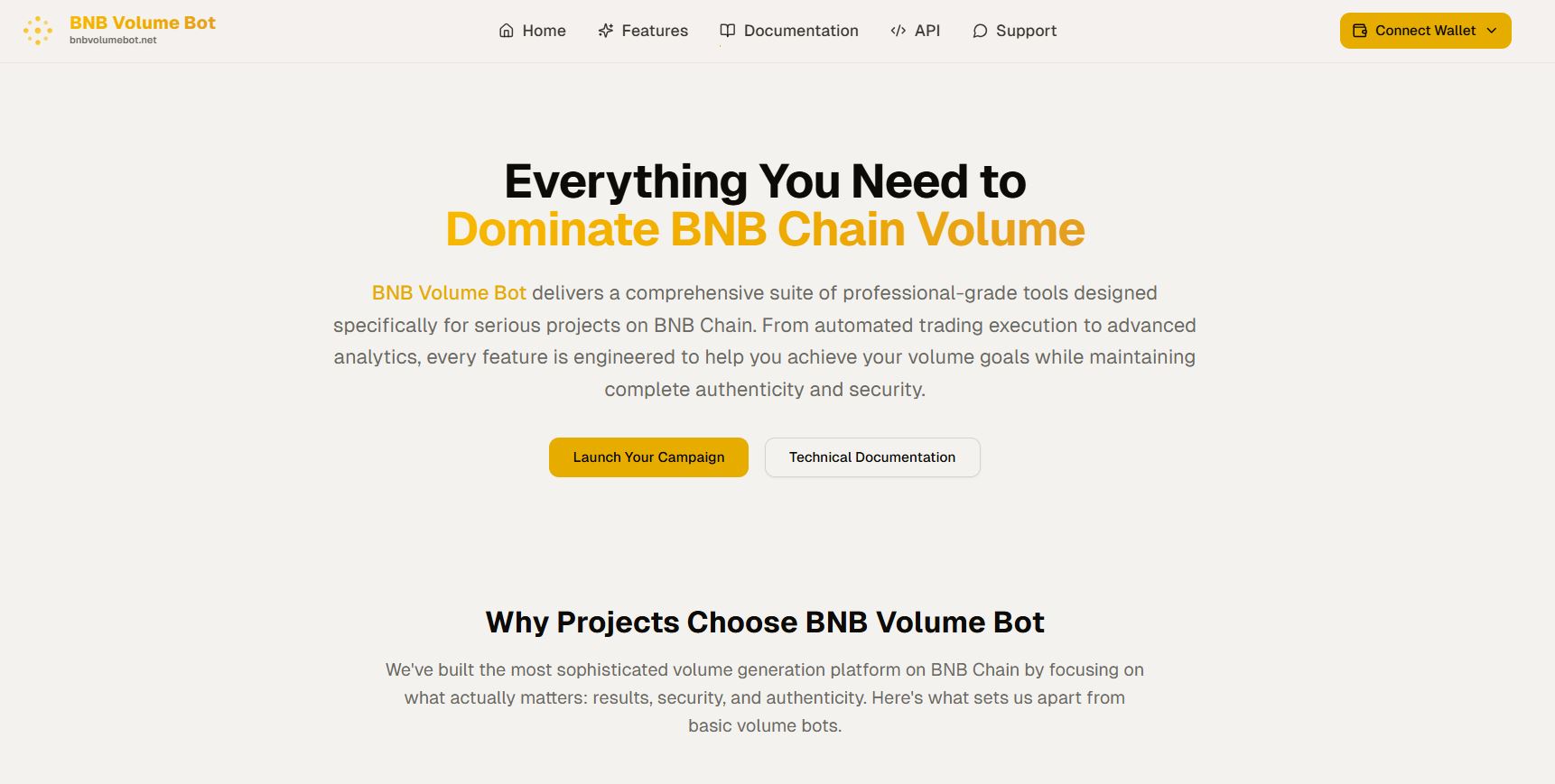 Trouble-Free and Fast BNB Volume Bot Solution